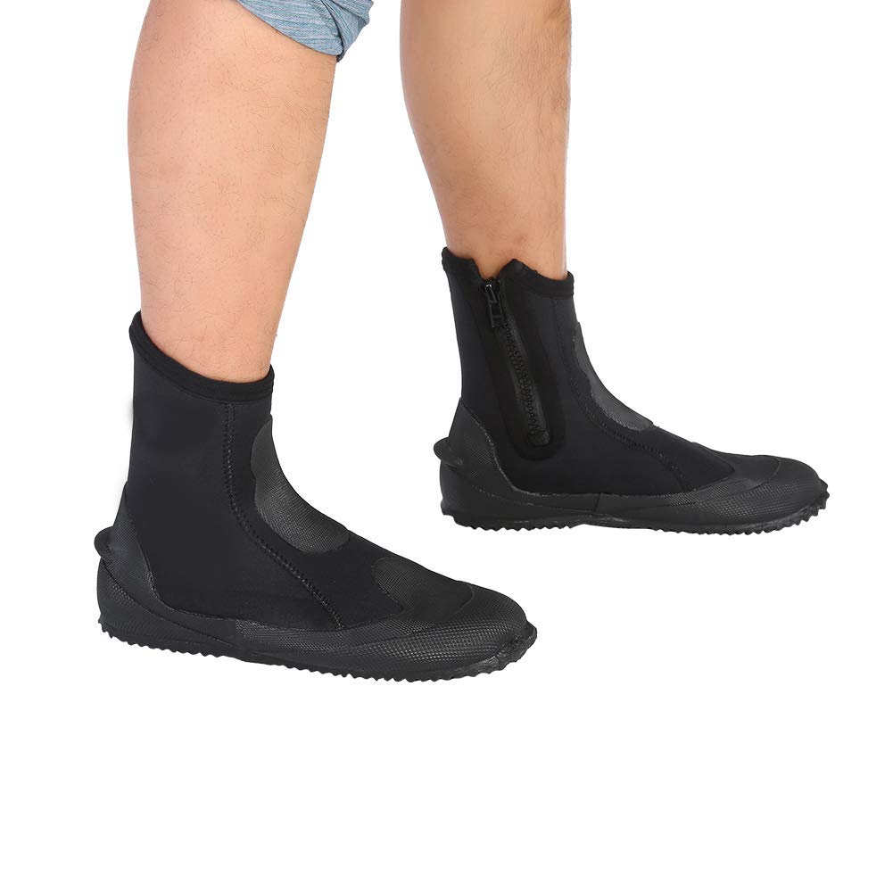 RiToEasysports KEEP DIVING 5 Mm Neoprenowe Buty do Wody Wygodne Buty do Nurkowania Snorkelingu i Pływania Rozmiar M-2XL Czarny 1 para