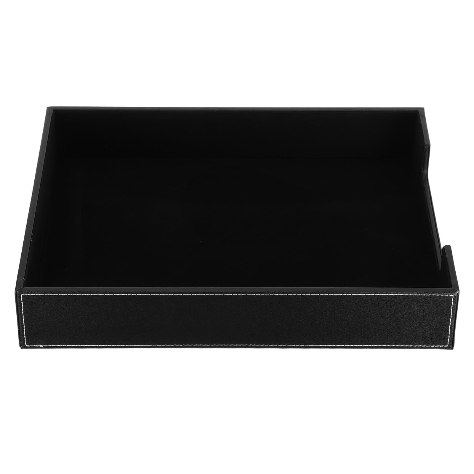 Schreibtisch-Dokumentenablage, einlagig, 35,6 x 28,9 x 6,1 cm, für Büro und Zuhause, Papieraufbewahrungslösung, stilvolles Schreibtischzubehör
