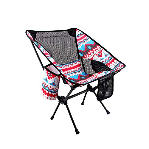 Chaise pliante camping légère et portable pour randonnée et pêche