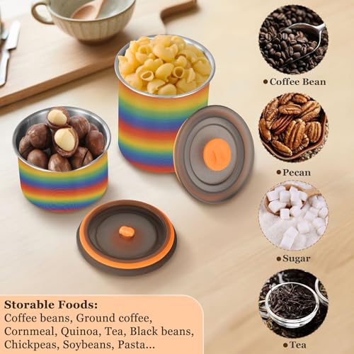 Envase de café hermético de acero inoxidable 17 oz Kigai miniatura 6