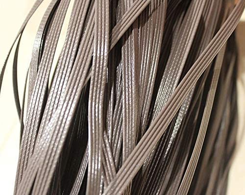 OUdini Plastic Rattan Wicker 4Mm/ 8Mm Plastic Rattan Wicker,Imitation Rattan Wicker,Wicker Repair Material for Diyniture Knitting Repair Rattan Chair Table/O