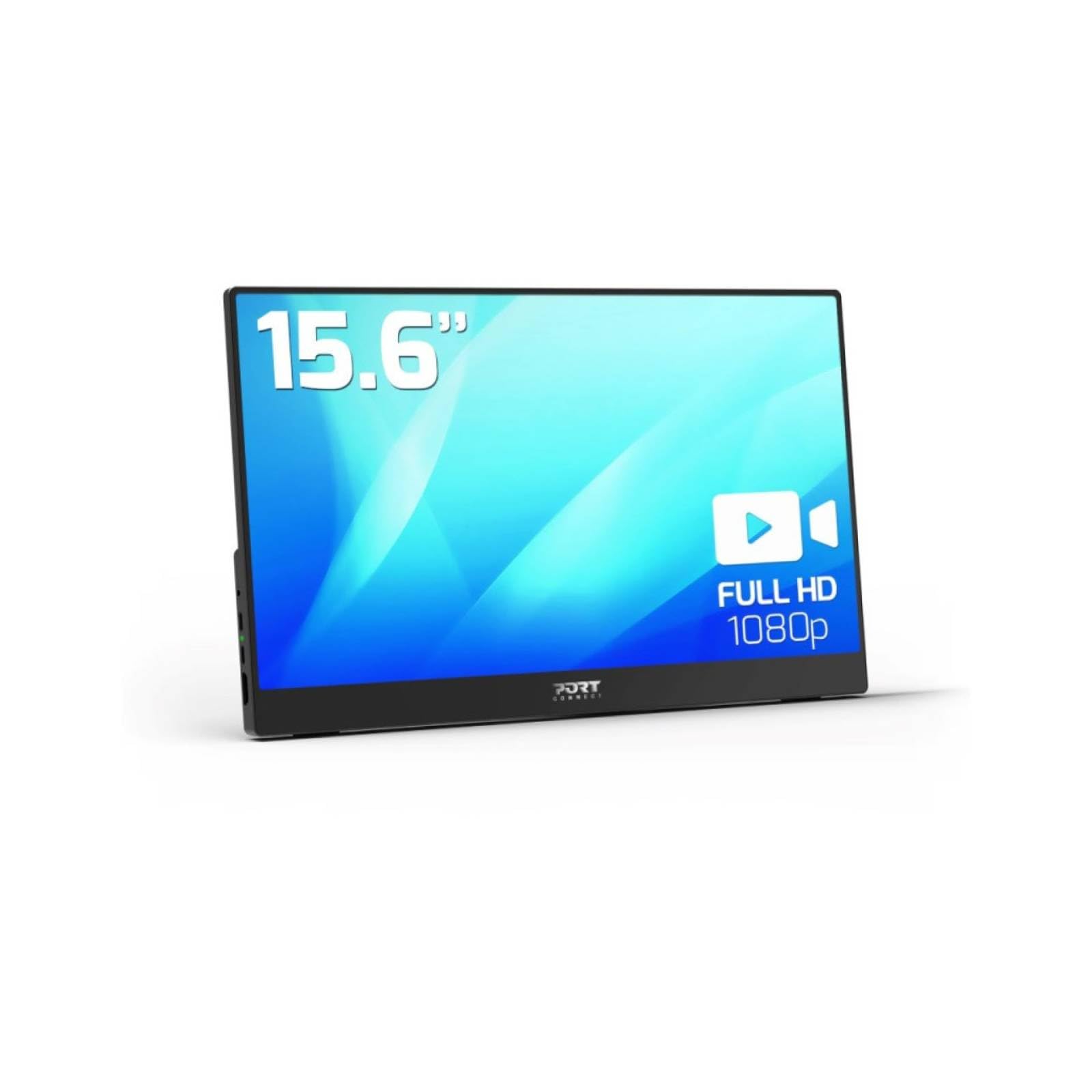 Port Connect ecran Nomade LCD Full HD USB-​c 15.6 Pouces Noir
