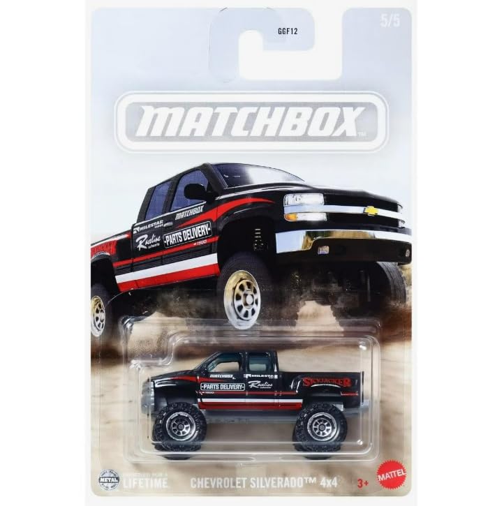 Matchbox Chevrolet Silverado 4x4 1:64 Diecast Vehículo miniatura 1