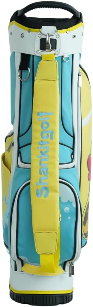 SHANKITGOLF Golf Bag 14 Way and 5 Way Dividers PU Leather with Straps Lightweight Tee Pouch