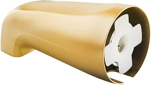 Miniatura 12 de SENTO Grifo deslizable plateado universal de metal pesado y duradero para bañera sin desviador, grifo de bañera de metal resistente sin desviador