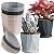 InmeRun Plant Pots Indoor Plastic Flower Pots Outdoor 5 inch Set of 6 Pack with Drainage Holes and Saucers for Garden Pots