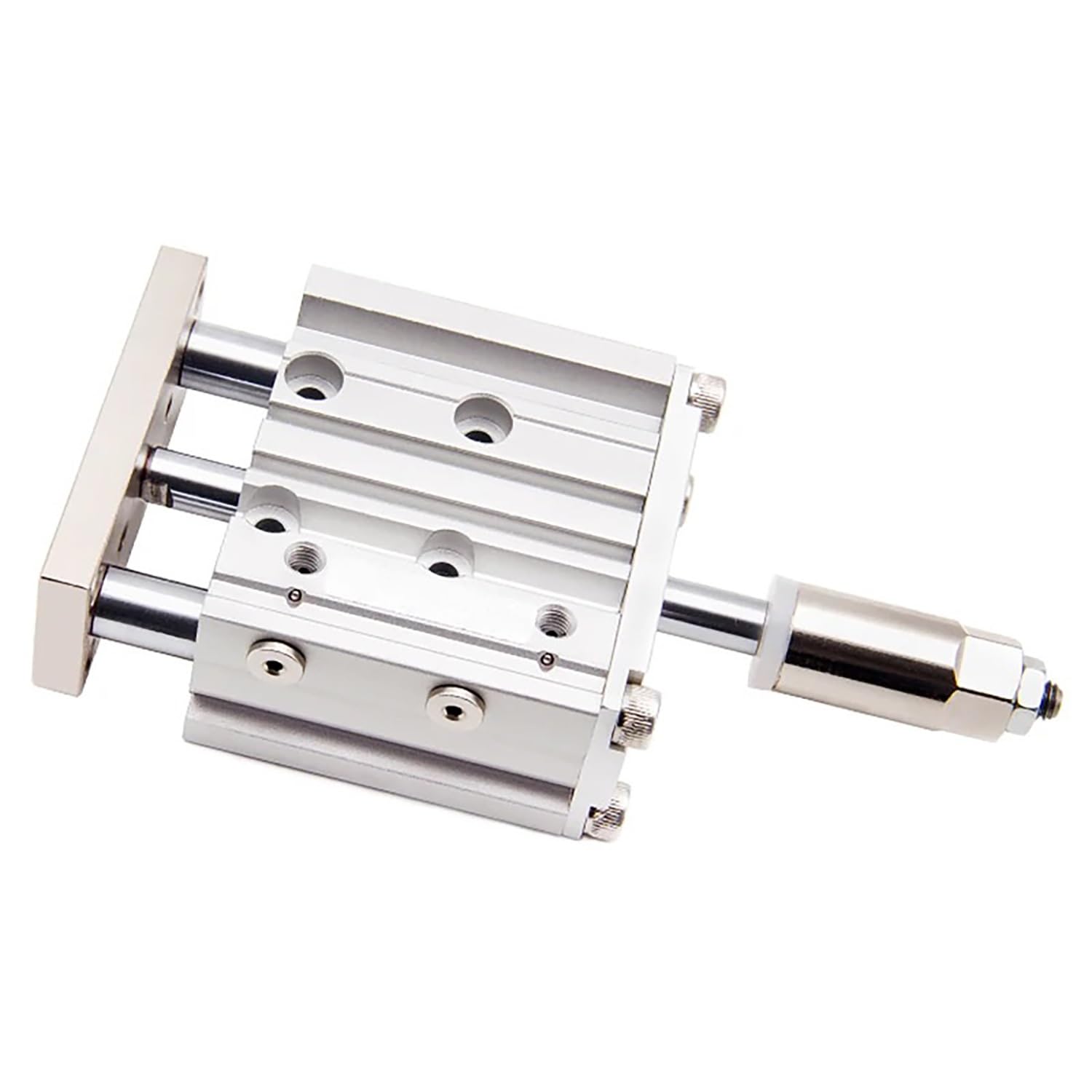 Cylindre pneumatique à trois axes MGPM40 avec tige de guidage compacte course 50mm