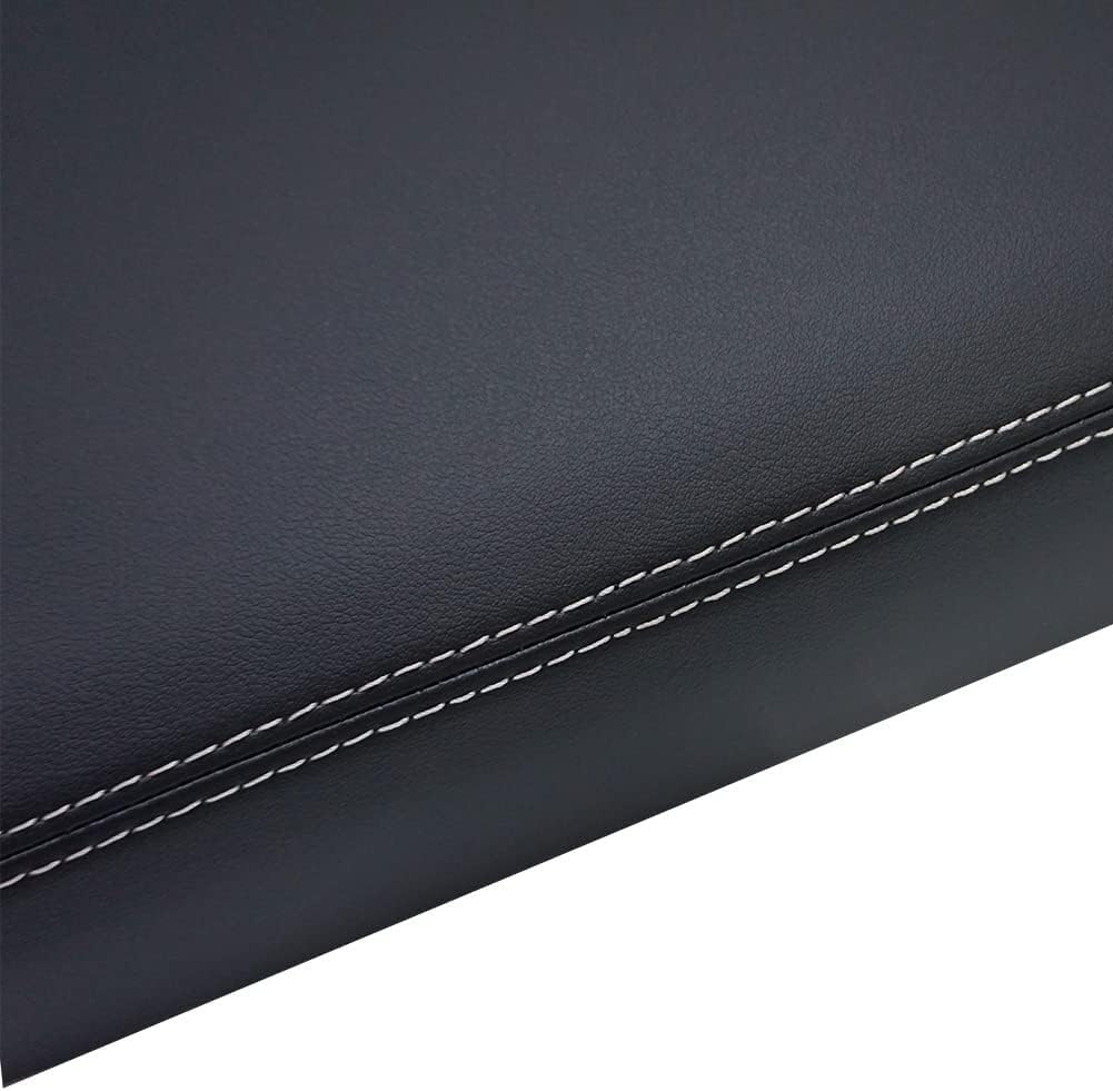 Center Console Lid Kit Compatible with 2014-2020 Chevrolet Impala Center Console Cover Repair Kit Black Armrest Lid Assembly OEM