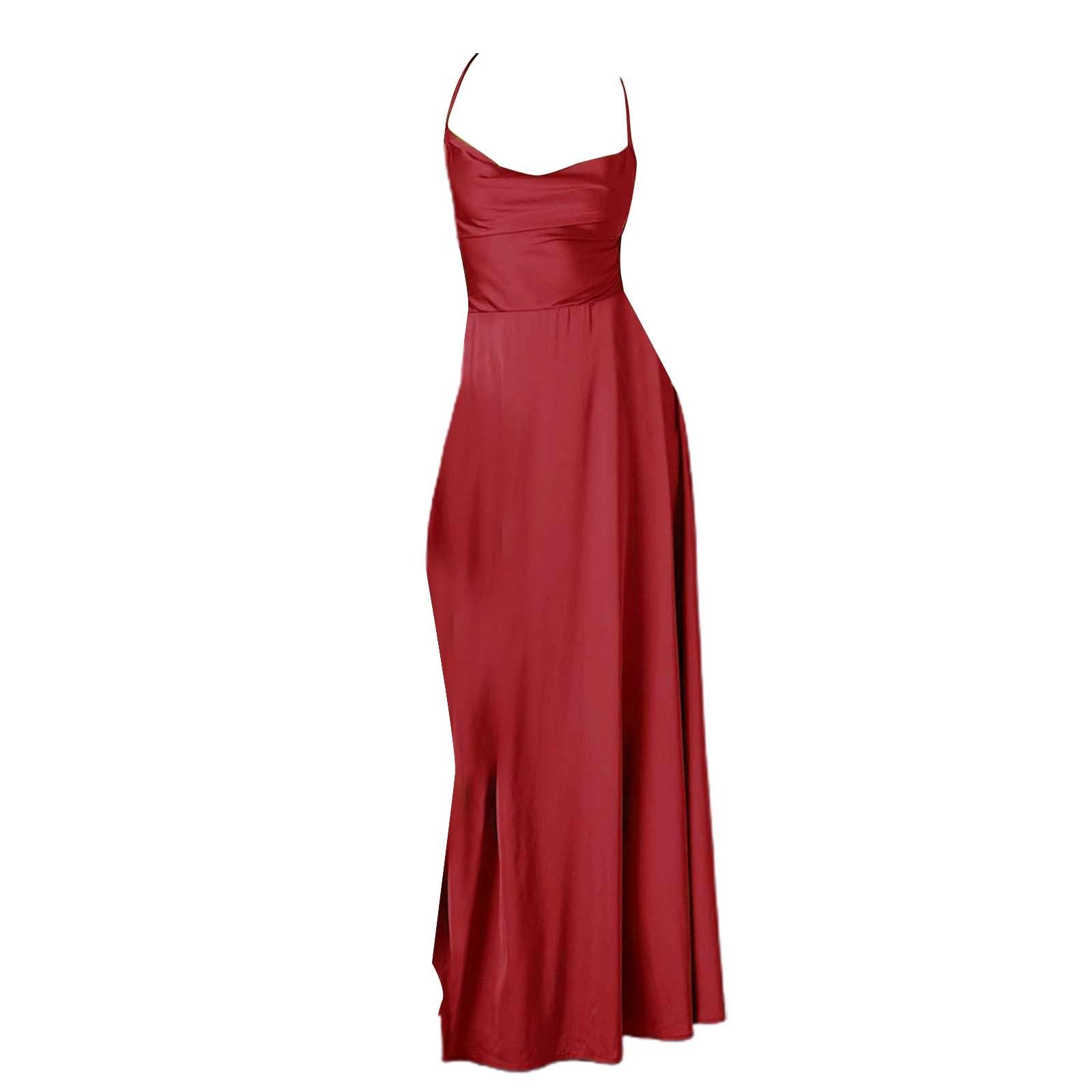Generic Vestidos De Verano Mujer 2023 Elegante Camiseta sin Mangas de Verano Informal para Mujer, sin Mangas, hasta la Rodilla, Minivestido sin Mangas Plisado Vestidos para Eventos