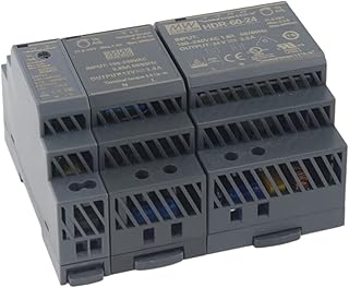 Hdr-15 30 60 100 150 HDR Series Dc 12V 24V Meanwell Ultra Slim Step Shape Din Rail Power Supply Mean Well Hdr-150-24