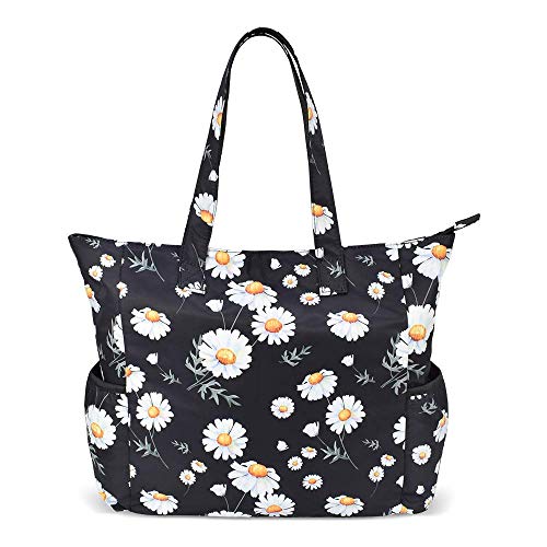 Image of CLOUDMUSIC Shoulder Tote Bag For Nurses Teachers Work Gym Travel Beach Women With Large Capacity Waterproof