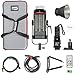 Aputure 300D Mark II C300d II Led Video Light V Mount CRI97+ TLCI97+ 55000lux@0.5M 5500k Sidus Link App Control 8 Lighting Effects Wireless Remote Control with Carrying Bag and Ginisfoto Cloth1
