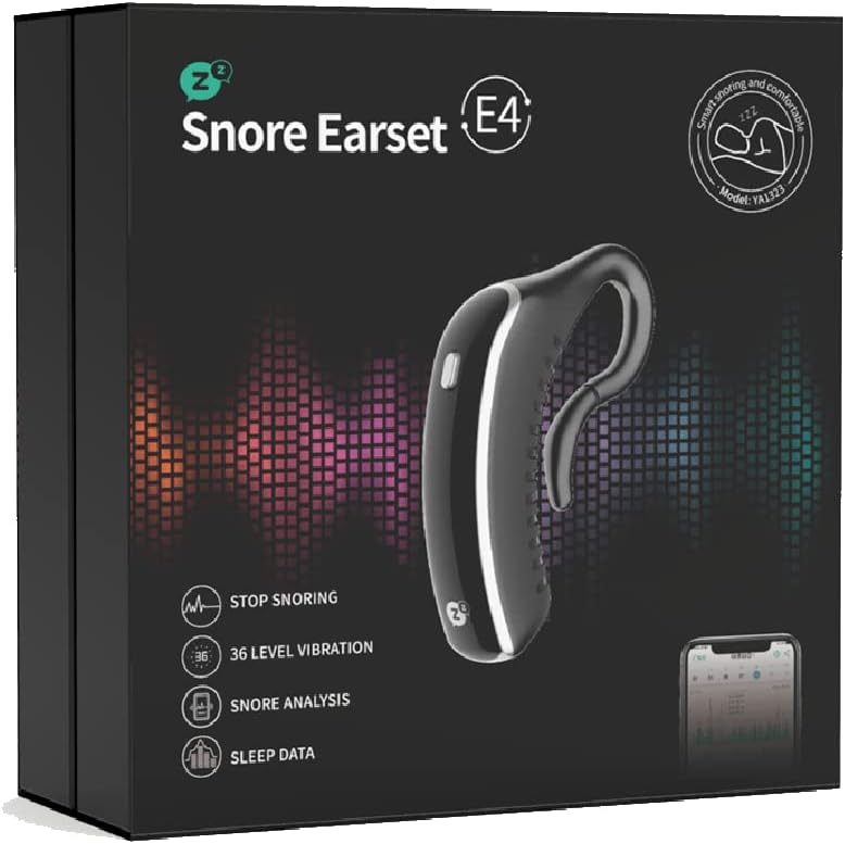 Home Remedy for Snoring Device, Snore Earset Anti Snore Device,The Sleep Saviours Smart Sleeping Aid Solution,Snore Relief Snorepal Decive