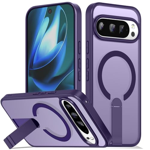 Coque pour Google Pixel 10 mate idéale pour regarder des vidéos avec son support