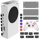 GAMSURFING – GAMSURFING Dust Cover Kit für Xbox Series S, 4 Staubfilter, 