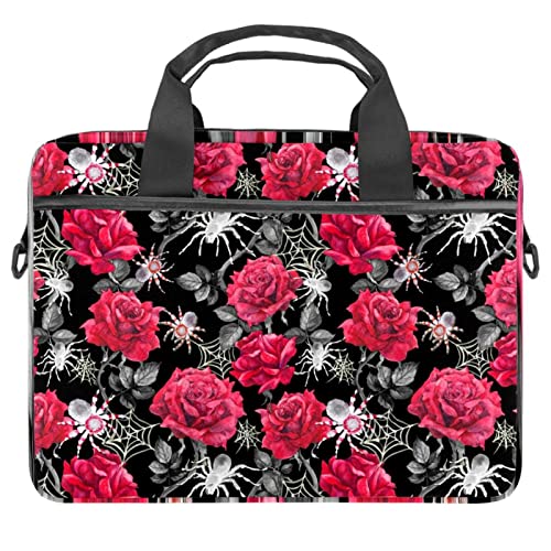 Sac à bandoulière pour ordinateur 13 à 14.5 pouces licorne et rose