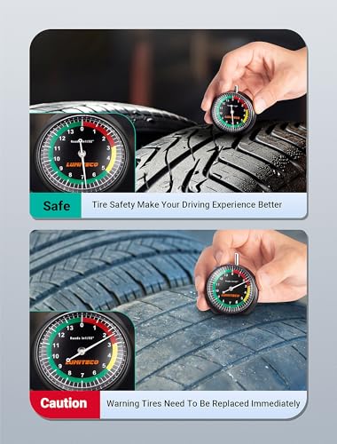 LUMITECO Professional Dial Tire Gauge