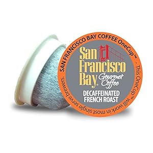 SAN FRANCISCO BAY Decaf FRENCH ROAST 24 ONE CUPS for Keurig K-Cup Brewers24