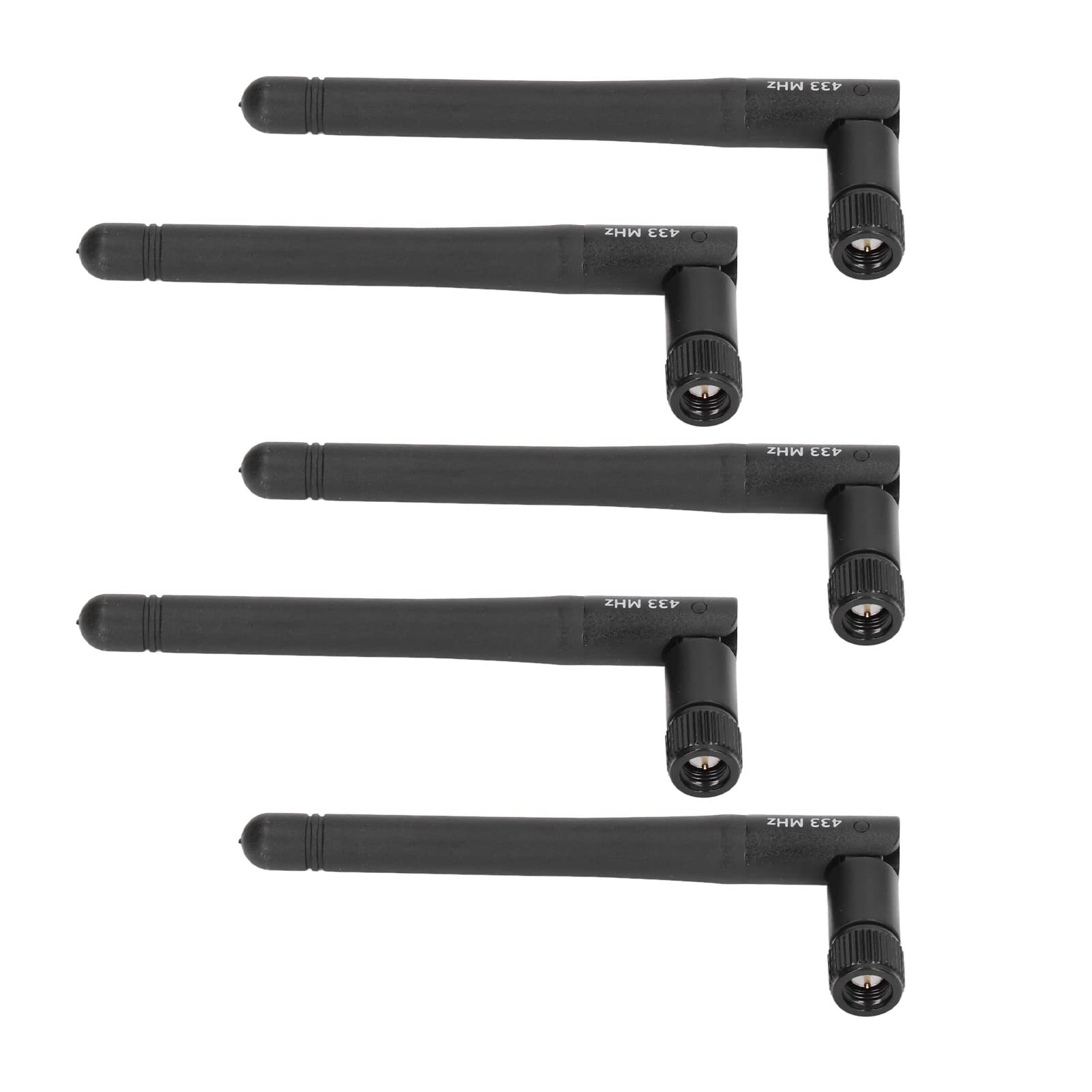 Antenna 5 Pezzi, Connettore Maschio SMA 423-433 MHz, Omnidirezionale per Comunicazione Wireless