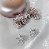 【Fashionable & Elegant Design】Elevate your style with our sparkling rhinestone open-back headphone decorations. Designed to add a touch of glamour, these chic accessories make you stand out in any setting. 【Premium Lightweight Material】Crafted from d...