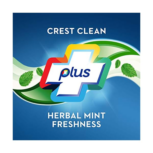 Crest Complete Multi-Benefit Whitening Plus Herbal Mint Flavor Expressions Toothpaste, 6.0 oz (Pack of 6)