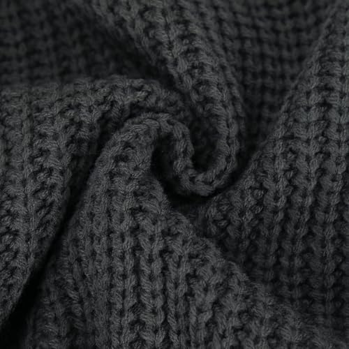 Mens Casual V Neck Sweater Knitting Long Sleeve Basic Fall Winter Sweaters Solid Classic Slim Fit Going Out Outfit4