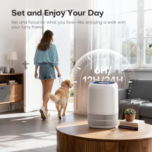 Amazon – VOOPNU Air Purifier for Rooms Up to 1,076 Sq. Ft. - image 7