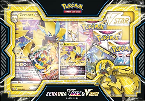 Image of Pokemon TCG: Zeraora VMAX VSTAR Battle Box