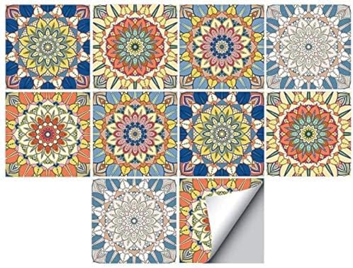 Self-Adhesive Wall Tile Decals, Peel and Stick Tile Stickers, Wat...