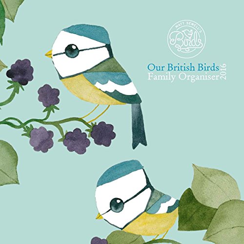 Matt Sewells Nos British Birds Famille Planning 2016 un calendrier mural oiseau