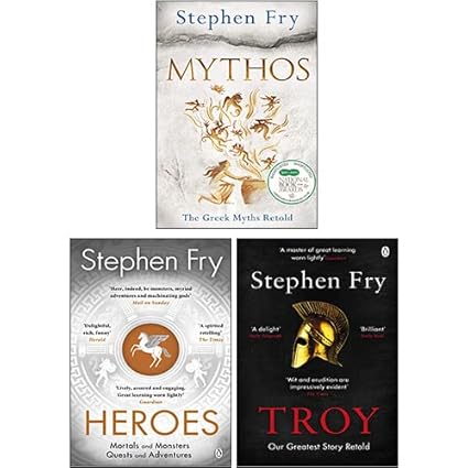 Amazon Stephen Fry Greek Myths Series 3 Books Collection Set Troy amazon-stephen-fry-greek-myths-series-3-books-collection-set-troy