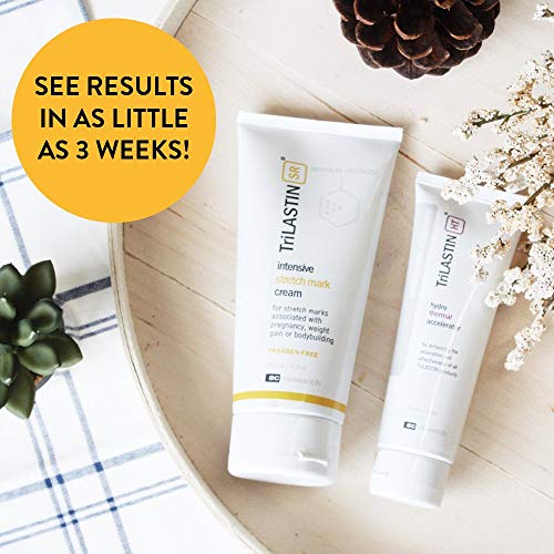TriLASTIN-SR Intensive Stretch Mark Cream Bundle with Hydro-Thermal Accelerator (5.5 & 3 oz) | Fast-Acting Stretch Marks Cream with Absorption Enhancing Serum | Hypoallergenic & Paraben-free - Image 5