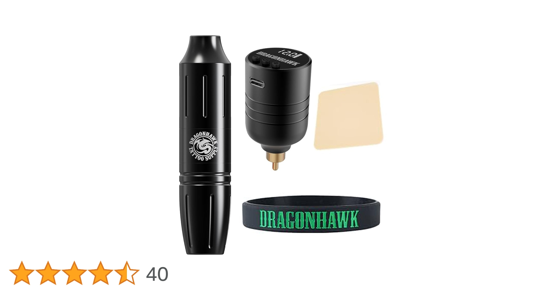 Dragonhawk S11 Tattoo Pen Machine B2 Wireless Tattoo Battery