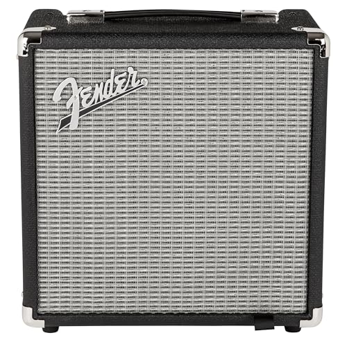 Image of Fender Rumble 15 Bass Amplifier, 15-Watt Combo Amp for Bass Guitar, Model 2370104900