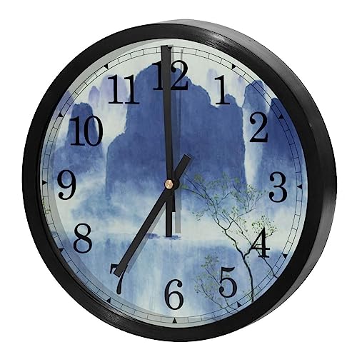 Horloge murale silencieuse pour stopper le bruit dans la chambre - 2