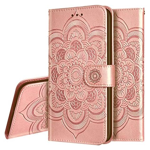 KBIKO-zxl Funda Libro Floral para iPhone 14 Plus Cover