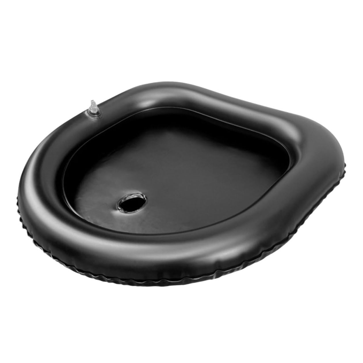 WOFASHPURET Flatable Wash Hair Basin Bed Bath Supplies for Elderly Hair Washing Basin Neck Support