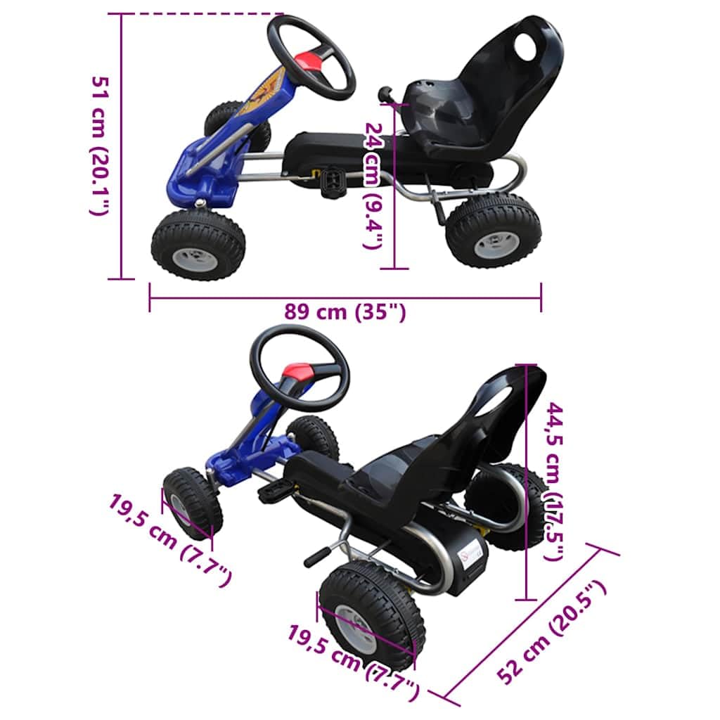 Gokart per bambini, giallo, a pedale, per bambini da 3 a 5 anni, con asse oscillante, trasmissione a catena e ruota libera commutabile, giocattolo per bambini fino a 30 kg
