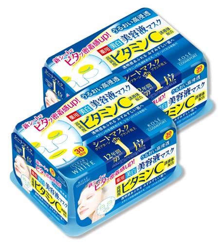 Clear Turn VC Essence Mask (Vitamin C) x 2 sets