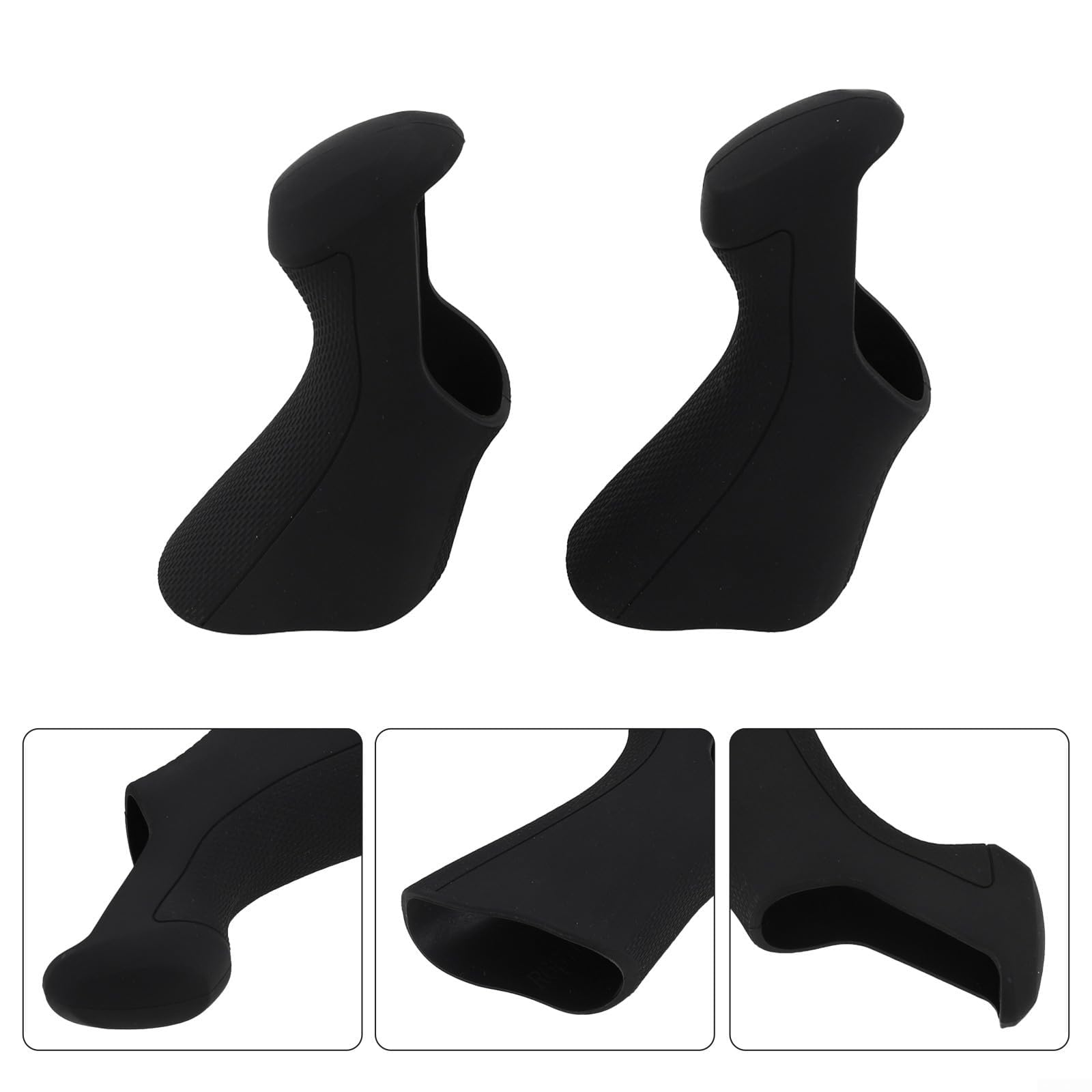 1 paio di coperture per leva del cambio del freno della bici per Y00S98060, per parti del freno Ultegra Di2 ST-6870, materiale in gomma