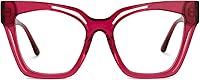 Vista 1 de Zeelool Marco de gafas de ojo de gato vintage para mujer con lente transparente sin receta Domena ZJGA814740