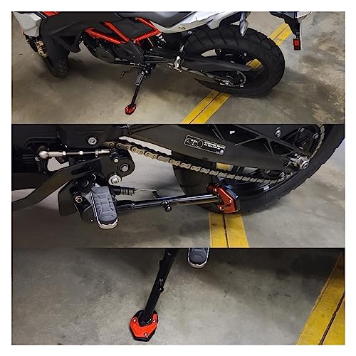 Béquille moto pied latérale rallonge plaque support CBR600RR - 4