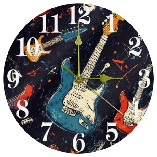 Horloge murale sans tic-tac élimine le bruit pour la maison - 2