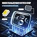JHLion Upgraded NEW 1000% Bright 5x7 LED Headlights LED lights w/DRL Amber Turn Signal Hi/Low Sealed Beam Compatible with Jeep Cherokee XJ Wrangler YJ GMC Comanche MJ