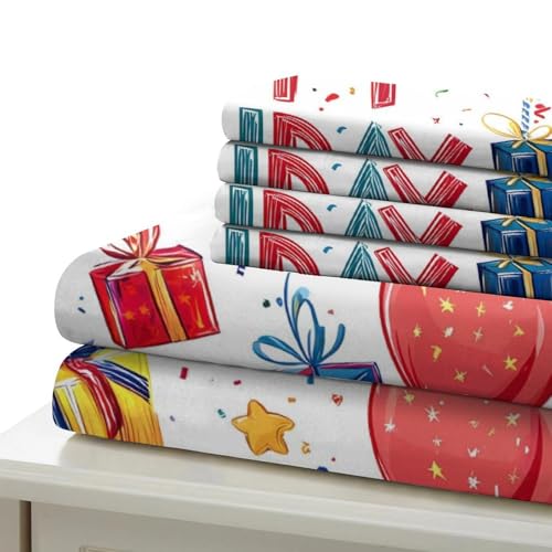 Ensemble de literie de fête cartoon pour chambre de garçon - 7