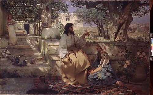 Impression d'art Le Christ de Hendrik Siemiradzki grand tableau sur toile premium