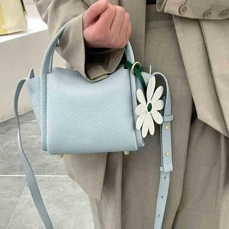 BXCNCKD Women's mini solid color simple handbag casual commuting crossbody small square bag shoulder bag - Image 5
