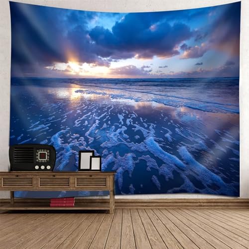 Tapisserie murale naturelle paysage 150x150cm finition salon