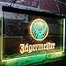 Produktbild zusme Jagermeister Deer Drink Bar Novelty LED Neon Sign Green + Yellow W40cm x H 30cm