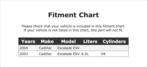 Miniatura 2 de Válvula PCV compatible con Cadillac Escalade ESV 6.0L V8 2003 2004 PC-884327